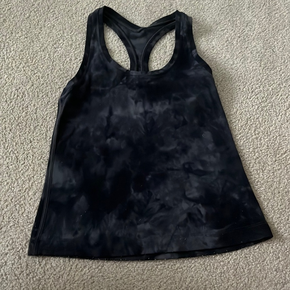 Lululemon black and grey tank top